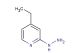 4-ethyl-2-hydrazinylpyridine