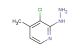 3-chloro-2-hydrazinyl-4-methylpyridine