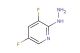 3,5-difluoro-2-hydrazinylpyridine