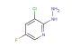 3-chloro-5-fluoro-2-hydrazinylpyridine