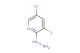 5-chloro-3-fluoro-2-hydrazinylpyridine