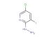 5-chloro-2-hydrazinyl-3-iodopyridine