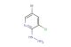 5-bromo-3-chloro-2-hydrazinylpyridine