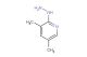 2-hydrazinyl-3,5-dimethylpyridine