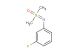 [(3-flurophenyl)imino]dimethyl-lambda6-sulfanone