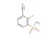 3-cyano-2-fluorobenzenesulfonamide