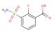 2-fluoro-3-sulfamoylbenzoic acid