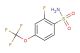 2-fluoro-4-(trifluoromethoxy)benzenesulfonamide