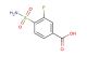 3-fluoro-4-sulfamoylbenzoic acid