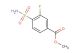 methyl 3-fluoro-4-sulfamoylbenzoate