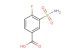 4-fluoro-3-sulfamoylbenzoic acid