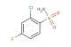 2-chloro-4-fluorobenzenesulfonamide