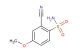 2-cyano-4-methoxybenzenesulfonamide