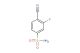 4-cyano-3-fluorobenzenesulfonamide