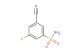 3-cyano-5-fluorobenzenesulfonamide