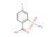 4-fluoro-2-sulfamoylbenzoic acid