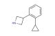 3-(2-cyclopropylphenyl)azetidine