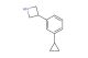 3-(3-cyclopropylphenyl)azetidine