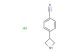 4-(azetidin-3-yl)benzonitrile hydrochloride
