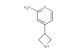 4-(azetidin-3-yl)pyridin-2-amine