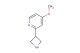 2-(azetidin-3-yl)-4-methoxypyridine