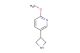 5-(azetidin-3-yl)-2-methoxypyridine