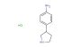 4-(pyrrolidin-3-yl)aniline hydrochloride