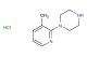 1-(3-methylpyridin-2-yl)piperazine hydrochloride