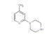 1-(4-methylpyridin-2-yl)piperazine