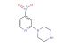 1-(4-nitropyridin-2-yl)piperazine