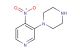1-(4-nitropyridin-3-yl)piperazine