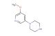 1-(5-methoxypyridin-3-yl)piperazine