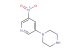 1-(5-nitropyridin-3-yl)piperazine