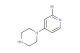 1-(2-bromopyridin-4-yl)piperazine