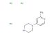1-(2-methylpyridin-4-yl)piperazine trihydrochloride