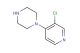 1-(3-chloropyridin-4-yl)piperazine