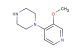 1-(3-methoxypyridin-4-yl)piperazine