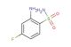 2-amino-4-fluorobenzenesulfonamide
