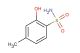 2-hydroxy-4-methylbenzenesulfonamide