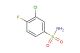 3-chloro-4-fluorobenzenesulfonamide