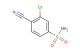 3-chloro-4-cyanobenzenesulfonamide