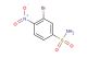 3-bromo-4-nitrobenzenesulfonamide