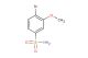 4-bromo-3-methoxybenzenesulfonamide