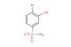 4-bromo-3-hydroxybenzenesulfonamide