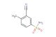 3-cyano-4-methylbenzenesulfonamide
