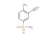 4-amino-3-cyanobenzenesulfonamide
