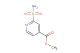 methyl 2-sulfamoylisonicotinate