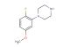 1-(2-fluoro-5-methoxyphenyl)piperazine