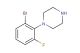 1-(2-bromo-6-fluorophenyl)piperazine
