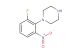 1-(2-fluoro-6-nitrophenyl)piperazine